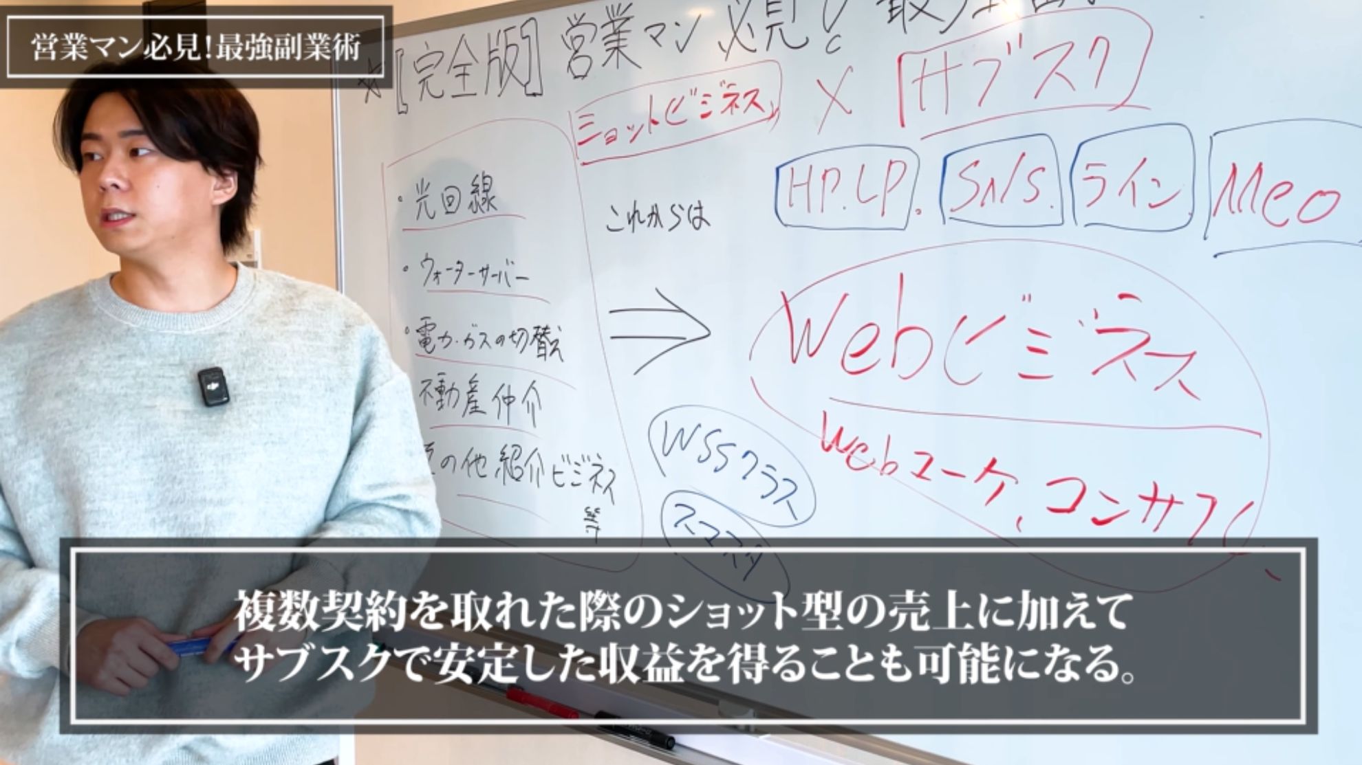 営業　副業